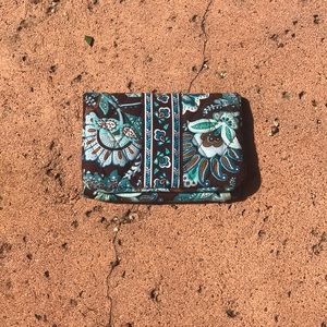 Vera Bradley Iconic RFID Card Case in Java Blue